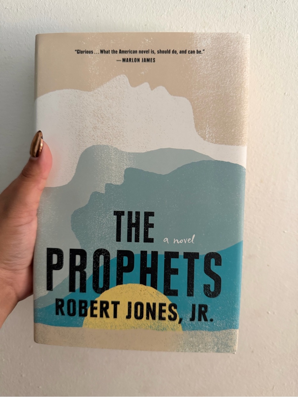 The Prophets by Robert Jones, Jr. - Blue/Tan Hardcover Novel